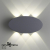 358563 STREET NT21 378 темно-серый Ландшафтный настенный светильник IP54 LED 4000K 6W 85-265V CALLE, изображение 5