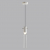 5058/5LB PENDANT ODL24 323 белый/прозрачный/металл/стекло Подвес LED 5W 3000K SCROW, изображение 3