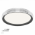 3049/EL PALE SN 132 Светильник пластик/белый/черный LED 72Вт 3000-6300K D490 IP43 пульт ДУ SHINY, изображение 5