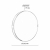 7676/DL COLOR SN 82 Светильник пластик/золотистый LED 48Вт 4000K D393 IP43 OTIGA WHITE, изображение 6