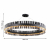 4262-10P, подвесная люстра, D1000xH150/1650, LEDx54W, 4320LM, 4000K, included, изображение 2