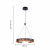 4266-9P, подвесная люстра, D480xH150/1610, LEDx40W, 1720LM, 4000K, included, изображение 3