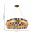 4263-6P, подвесная люстра, D600xH150/1650, LEDx27W, 2160LM, 4000K, included, изображение 2