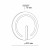 3041/CL COLOR SN 018 Светильник пластик/белый/хром LED 30Вт 4000К D335 IP43 BUTTON, изображение 4