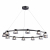 4247-12P, подвесная люстра, D1000xH215/1500, LEDx60W, 1440LM, 4000K, included