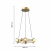 4382-9P, подвесная люстра, D400xH1880, LEDx30W, 2100LM, 4000K, included, изображение 2