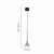 4408-1P, подвес, D120xH500/1500, LEDx6W, 525LM, 4000K, IP20, included, изображение 2