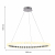 4589-8P, подвесная люстра, D800xH1585, LEDx52W, 4150LM, 4000K, included, dimmer, изображение 3