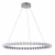 4589-8P, подвесная люстра, D800xH1585, LEDx52W, 4150LM, 4000K, included, dimmer, изображение 2
