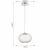 4453-1P, подвес, D180xH280/1430, 1xLEDx4W, 380LM, 4000K, included, изображение 3