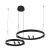 4474-2P, подвесная люстра, D830xH1000/1800, LEDx53W + LEDx33W + 4xLEDx3W, 3000-6500K, included, remote control, изображение 7