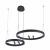 4474-2P, подвесная люстра, D830xH1000/1800, LEDx53W + LEDx33W + 4xLEDx3W, 3000-6500K, included, remote control, изображение 6