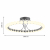 4589-6C, потолочный светильник, D600xH200, LEDx43W, 3400LM, 4000K, included, dimmer, изображение 3
