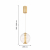 4551-2P, подвес, D200xH350/1350, 1xLEDx7W, 255LM, 4000K, included, изображение 3