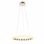 4590-5P, подвесная люстра, D480xH1585, LEDx27W, 2150LM, 4000K, included, dimmer