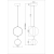 4448-2P, подвес, D205xH580/1580, LEDx15W, 1590LM, 4000K, included, изображение 9