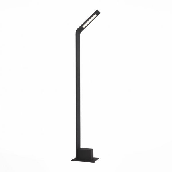 SL094.445.01 Светильник уличный наземный ST-Luce Черный/Черный LED 1*4W