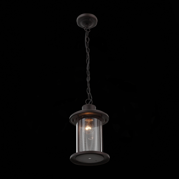 SL080.403.01 Светильник уличный подвесной ST-Luce Темный кофе/Прозрачный, Темный кофе E27 1*60W