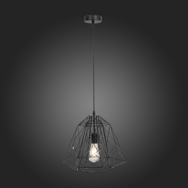 SL264.403.01 Подвес ST-Luce Черный/Черный E27 1*60W