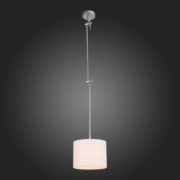 SL460.102.01 Светильник потолочный ST-Luce Хром/Белый E27 1*60W (из 2-х коробок)