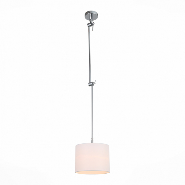 SL460.102.01 Светильник потолочный ST-Luce Хром/Белый E27 1*60W (из 2-х коробок)