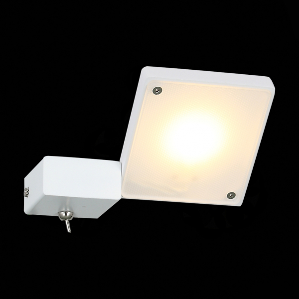 SL608.501.01 Бра правосторонняя ST-Luce Белый/Белый LED 1*7W