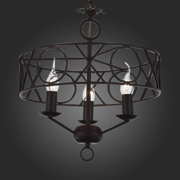 SL231.403.03 Люстра подвесная ST-Luce Черный/Черный E14 3*40W SL231.403.03 Люстра подвесная ST-Luce Черный/Черный E14 3*40W