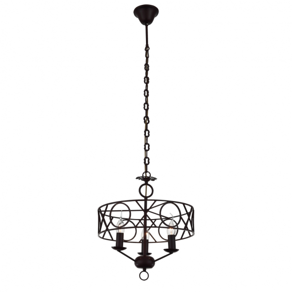 SL231.403.03 Люстра подвесная ST-Luce Черный/Черный E14 3*40W SL231.403.03 Люстра подвесная ST-Luce Черный/Черный E14 3*40W