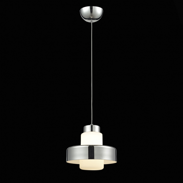 SL345.013.01 Подвес ST-Luce Хром/Белый, Хром LED 1*5W