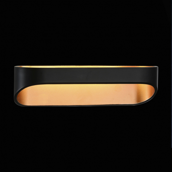 SL582.041.01 Светильник настенный ST-Luce Черный, Золото/Черный, Золото LED 1*6W