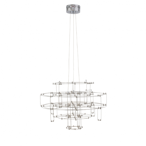 SL798.103.64 Люстра подвесная ST-Luce Хром/Хром LED 64*0,2W