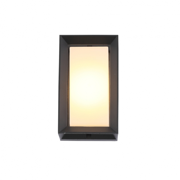 SL077.411.01 Светильник уличный настенный ST-Luce Черный/Белый LED 1*6W