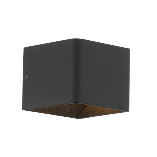 SL455.041.01 Светильник настенный ST-Luce Черный/Черный LED 1*6W