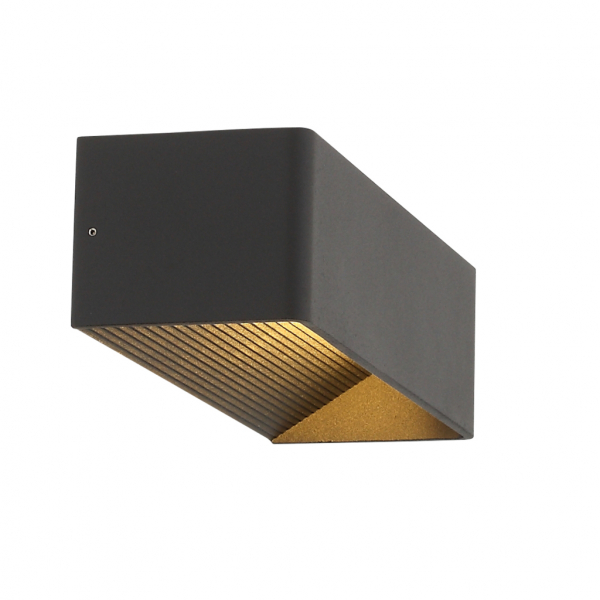 SL455.401.01 Светильник настенный ST-Luce Черный/Черный LED 1*9W