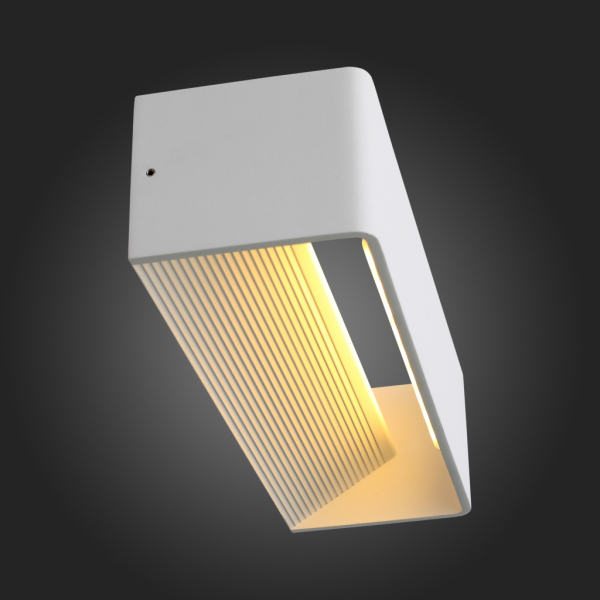 SL455.501.01 Светильник настенный ST-Luce Белый/Белый LED 1*9W
