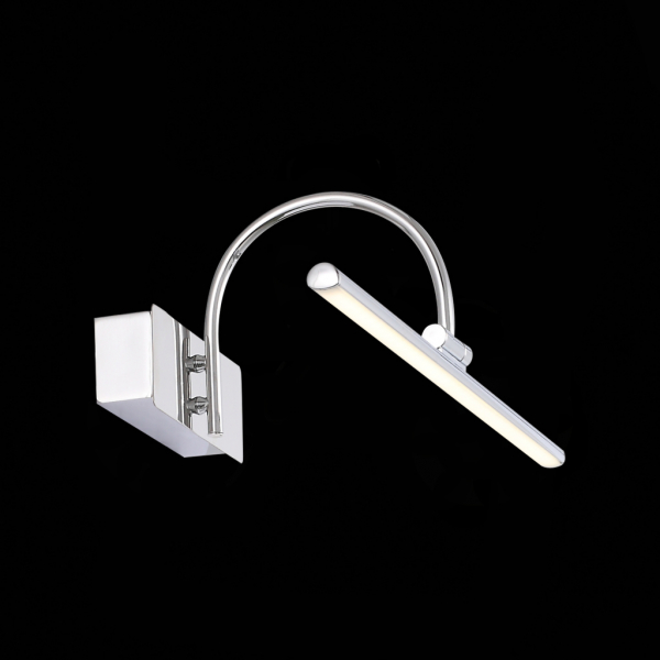 SL444.011.01 Подсветка для картин ST-Luce Хром/Хром LED 1*8W