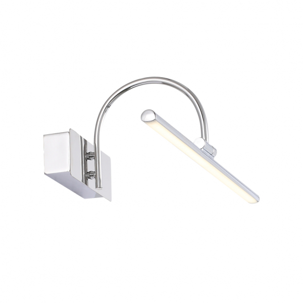 SL444.011.01 Подсветка для картин ST-Luce Хром/Хром LED 1*8W