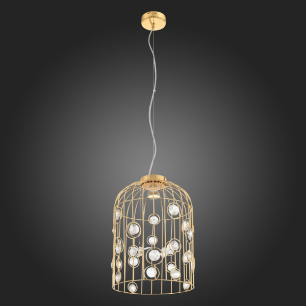 SL189.203.01 Подвес ST-Luce Золото/Золото, Прозрачный GU10 1*50W