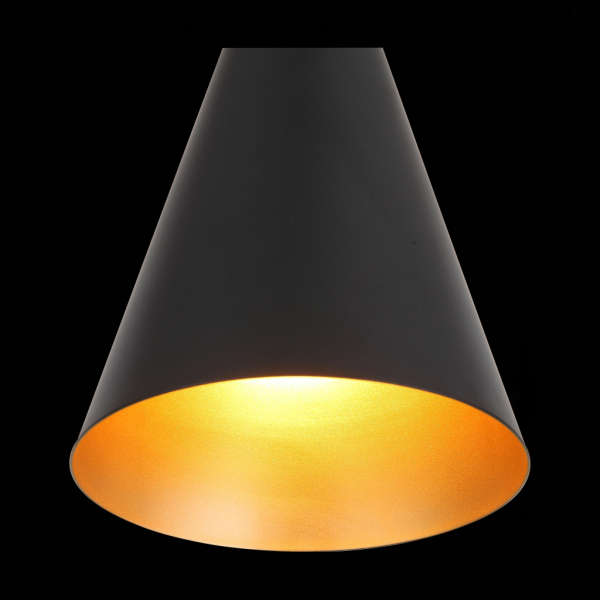 SL874.423.01 Подвес ST-Luce Черный/Черный, Золото E27 1*40W