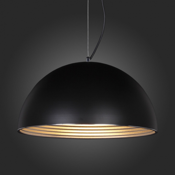 SL279.403.01 Светильник подвесной ST-Luce Черный/Черный, Серебристый E27 1*60W
