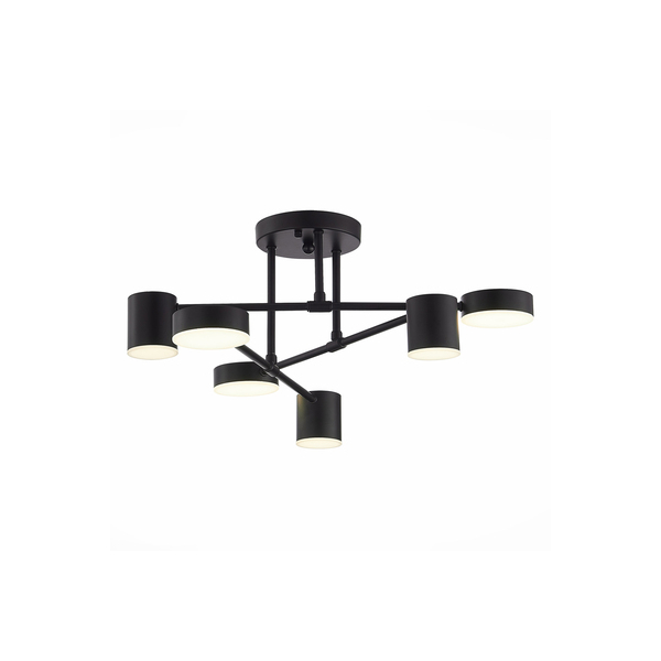 Люстра SLE201042-06 Черн LED 6*7W 4000K