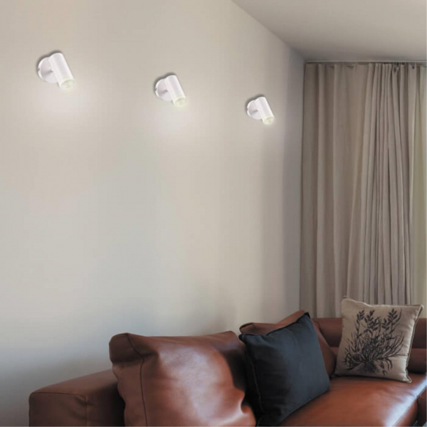 Спот бел. LED 3000K 7W TUBO 357461, изображение 3