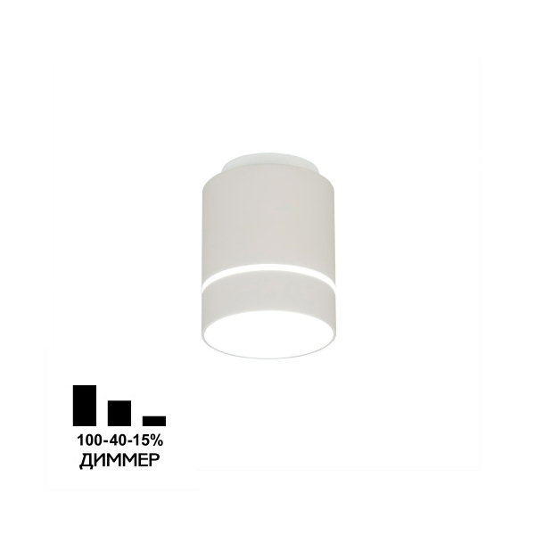 Софит CL745020N Борн диммир.Белый LED 12W*4000K
