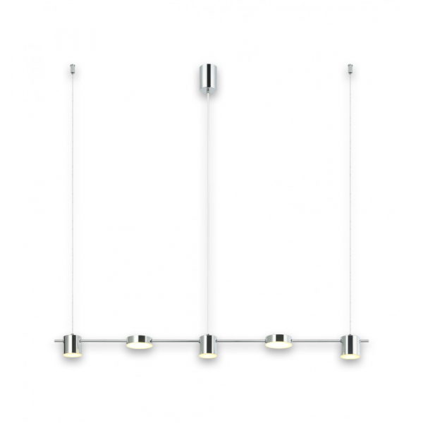 Подвес 07624-5,02 Карин хром Led 3*6W+2*10W 4000K