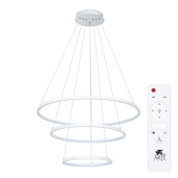 Люстра A2197SP-3WH LED 145W 3000-6000K