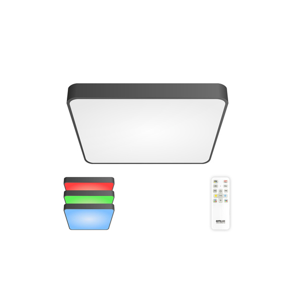 Светильник CL724K95G1 95W Купер Чер RGB квад
