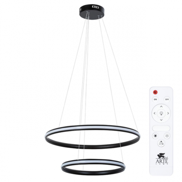 Люстра A2198SP-2BK LED 70W ПДУ
