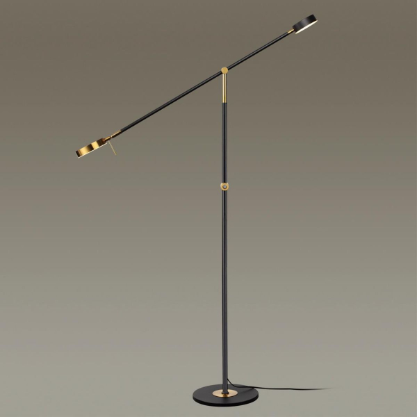 Торшер 4321/20FL DENZEL черн LED 20W 3000K