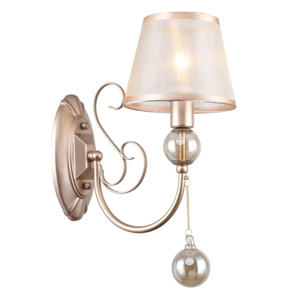 2553-1W, настенный светильник, D260xW150xH360, 1xE14x40W, excluded