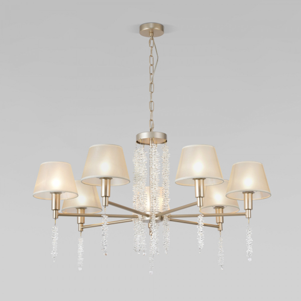 Люстра 60148/7/мат.золото